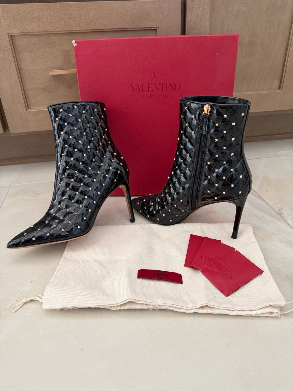 VALENTINO Rockstud Boots